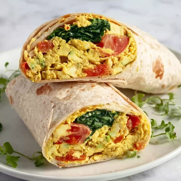 Veggie Egg Wraps Recipe