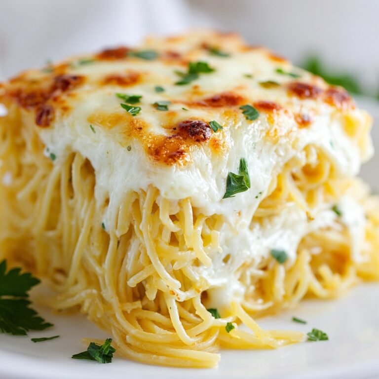 Baked Cream Cheese Spaghetti Recipe