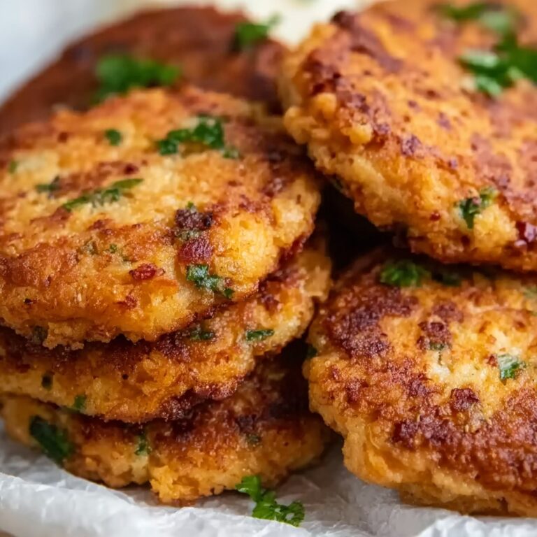 Crispy Salmon Patties with Fresh Herbs Recipe