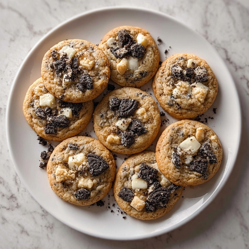 Homemade Cookies ‘n Cream Cookies Recipe - Recipe Image
