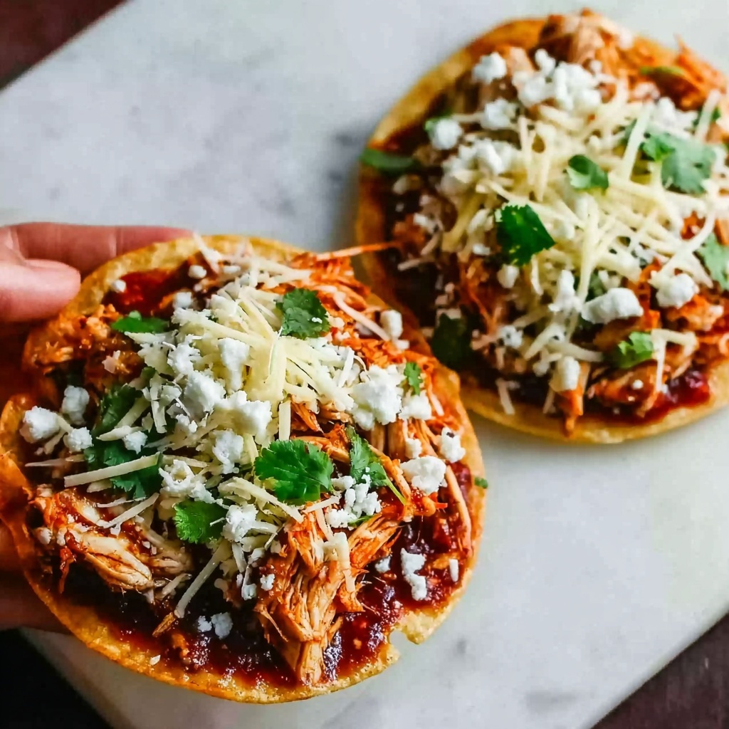 BBQ Chicken Tostadas Recipe - Recipe Image