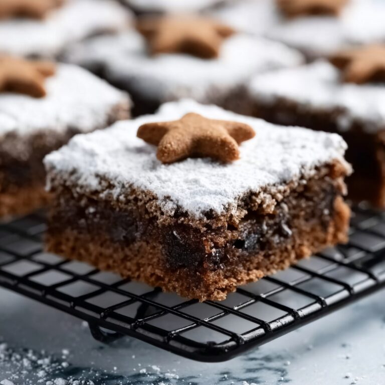 Soft Gingerbread Cookie Bars Recipe