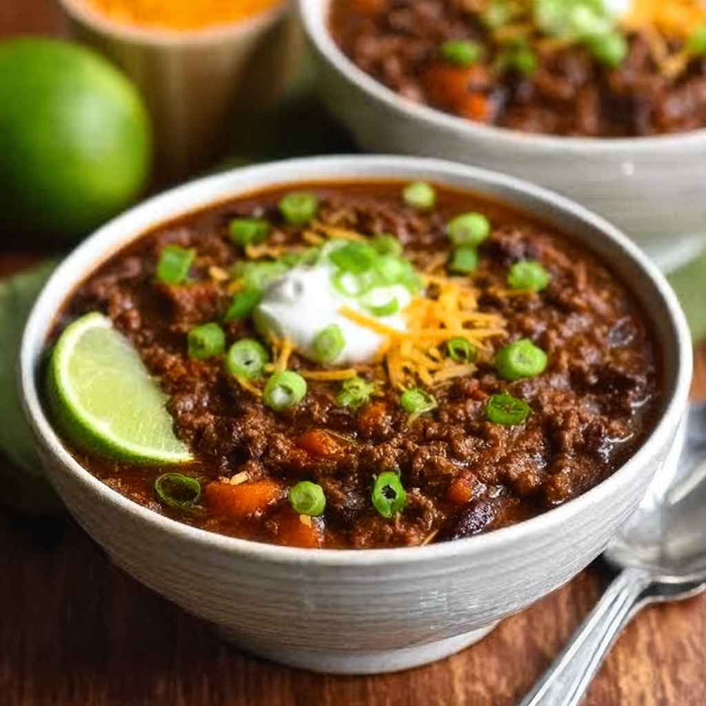 Irresistible Vegetable Chili Recipe - Recipe Image