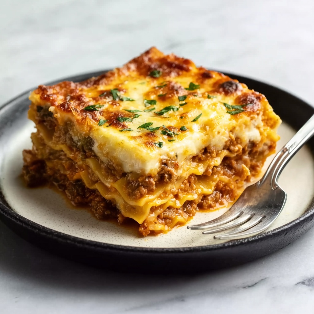 Classic Meat Lasagna Recipe - Recipe Image