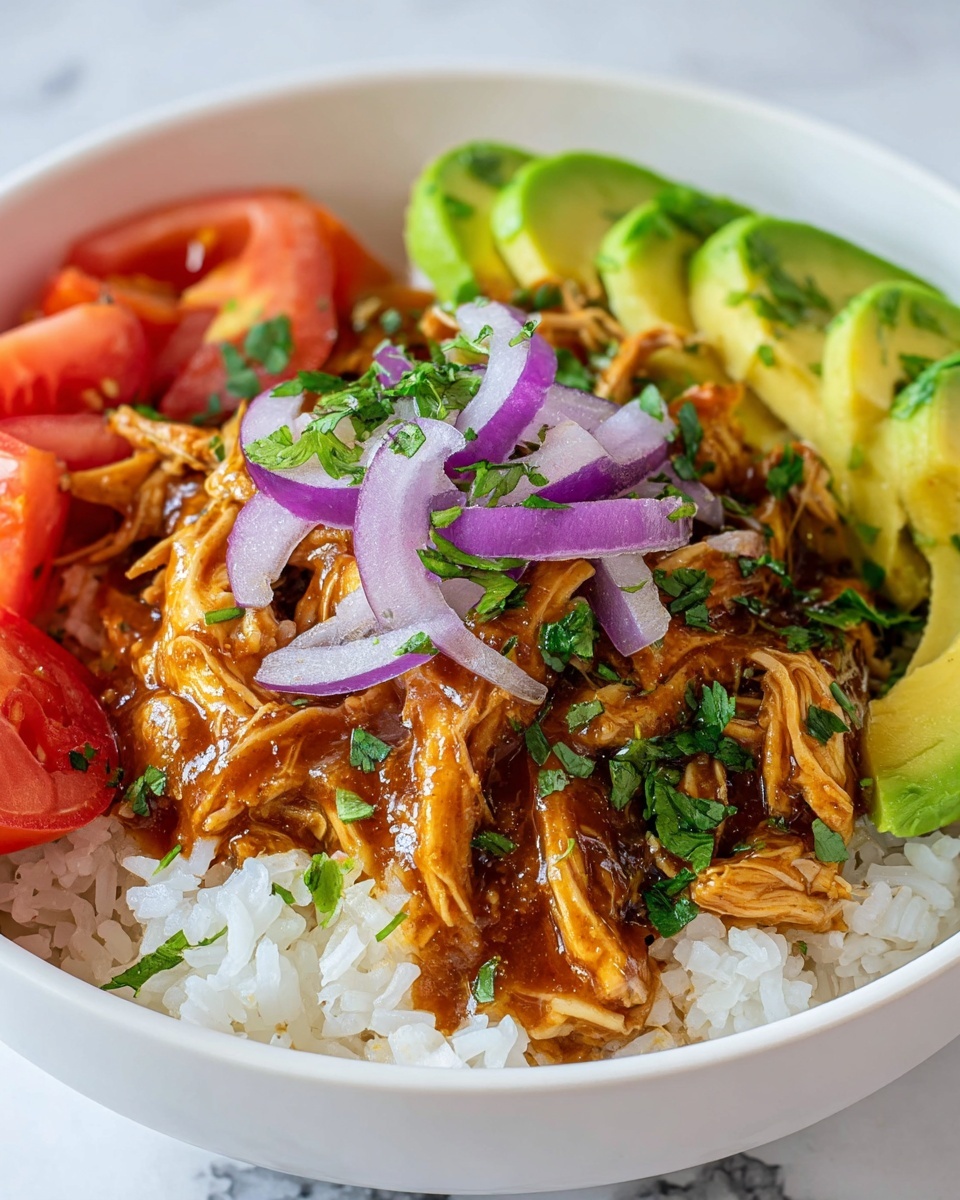 Chicken Enchilada Bowls with Cauliflower Rice Recipe - Recipe Image