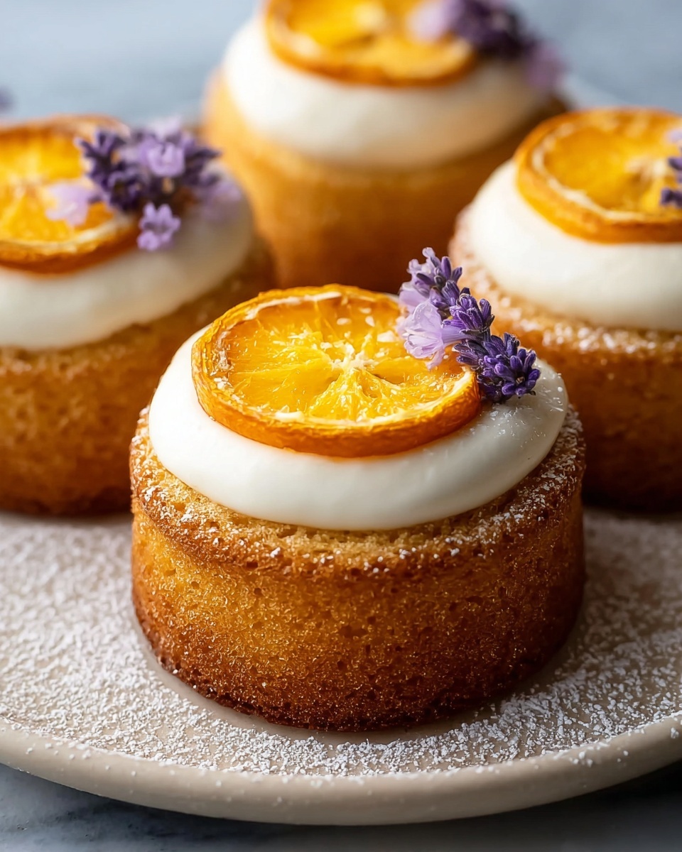 Mini Brown Butter Lemon Cakes Recipe - Recipe Image