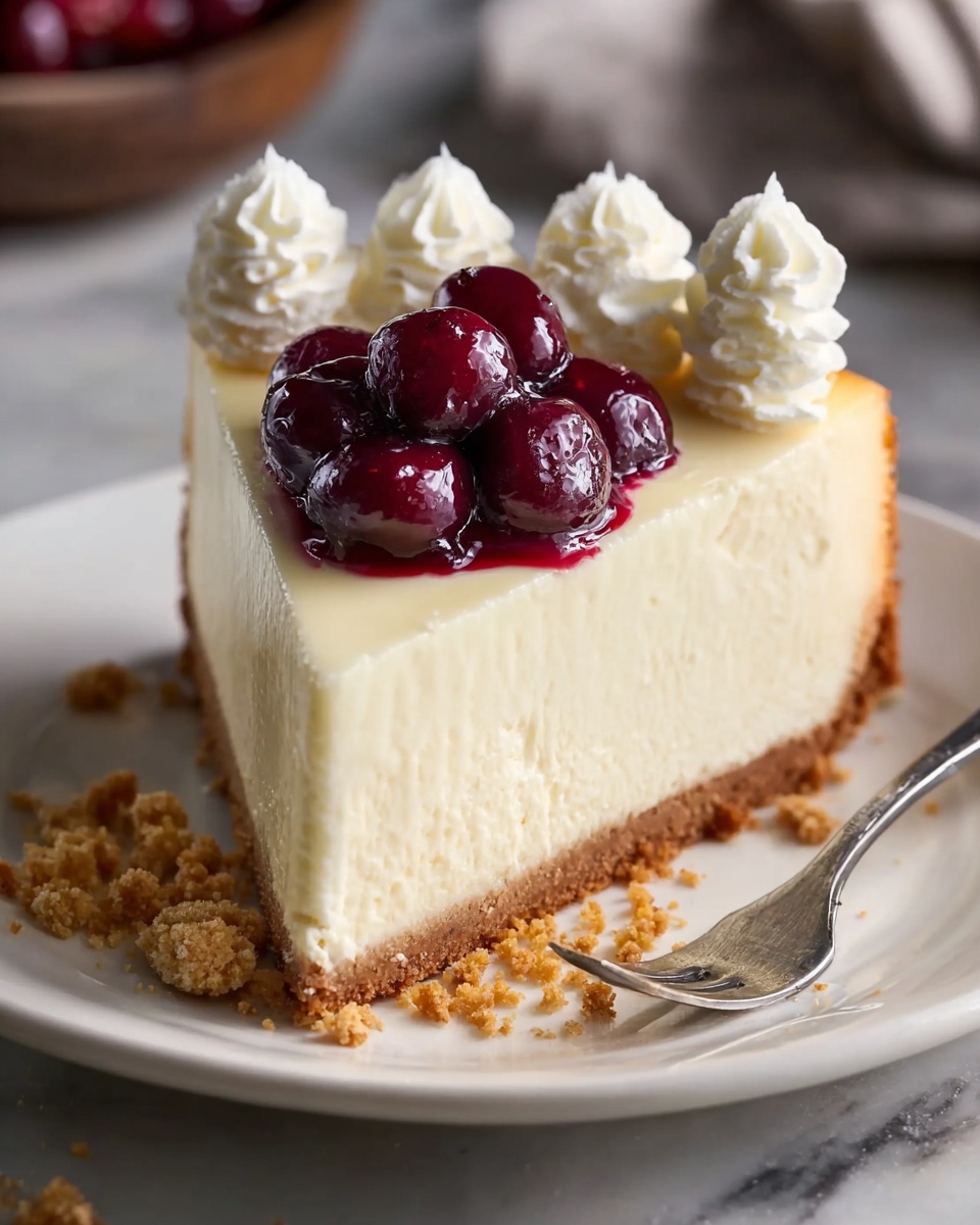 Classic Cheesecake with Fresh Berry Topping Recipe - Recipe Image