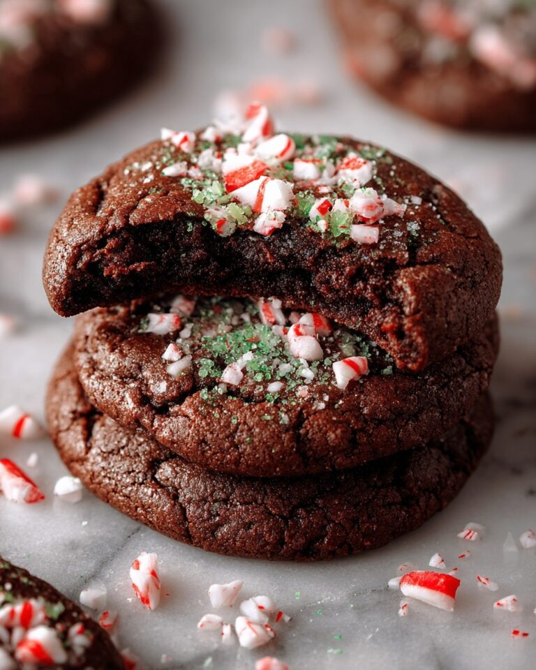 Peppermint Brownie Cookies Recipe