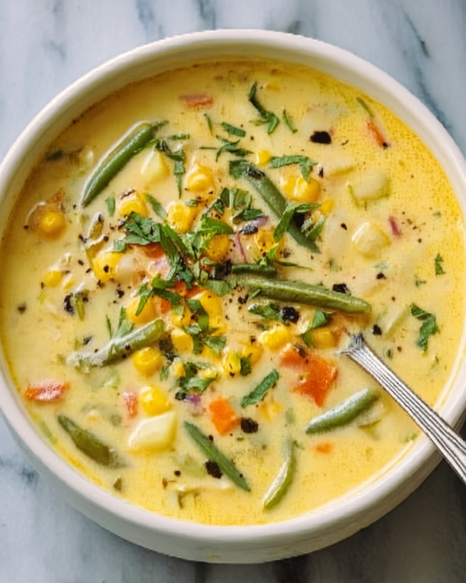 Roasted Poblano Corn Chowder for a Cozy Meal Recipe - Recipe Image