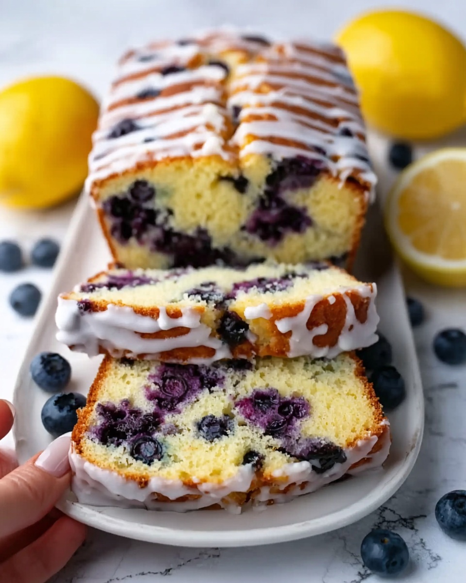 Lemon Blueberry Bread Recipe - Recipe Image