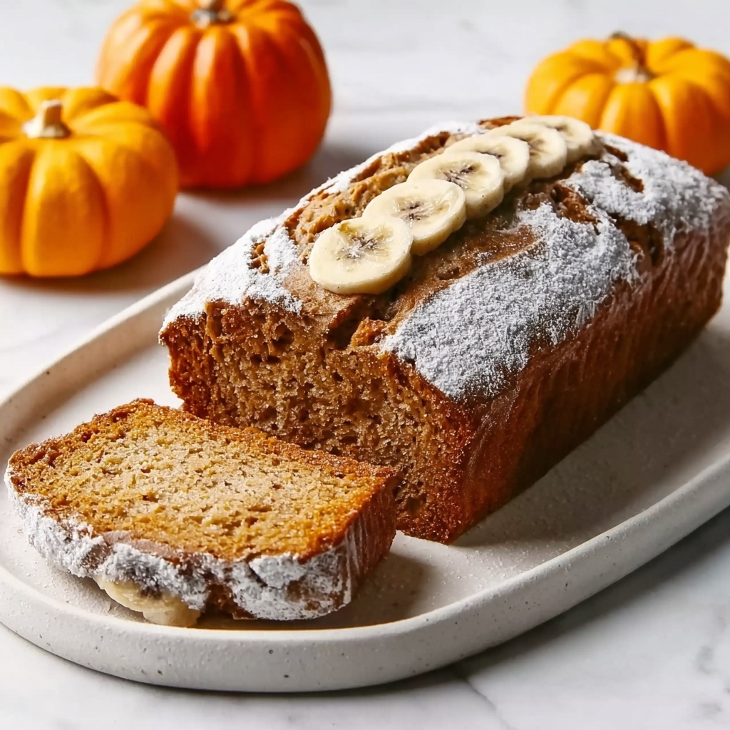 Pumpkin Banana Bread Recipe - Recipe Image
