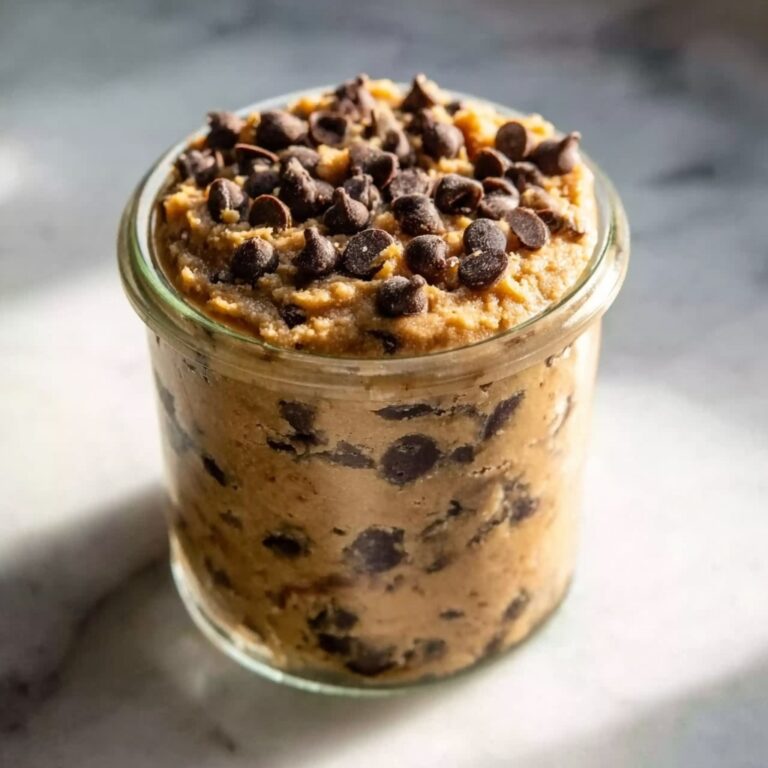 Protein-Packed Chickpea Cookie Dough Delight Recipe