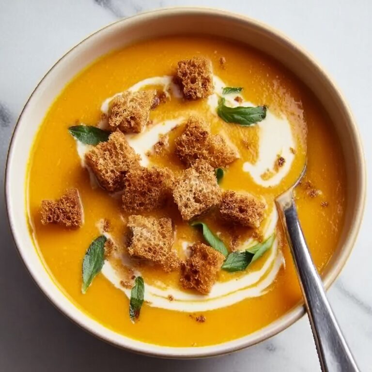 Carrot Soup with Ginger and Turmeric Recipe