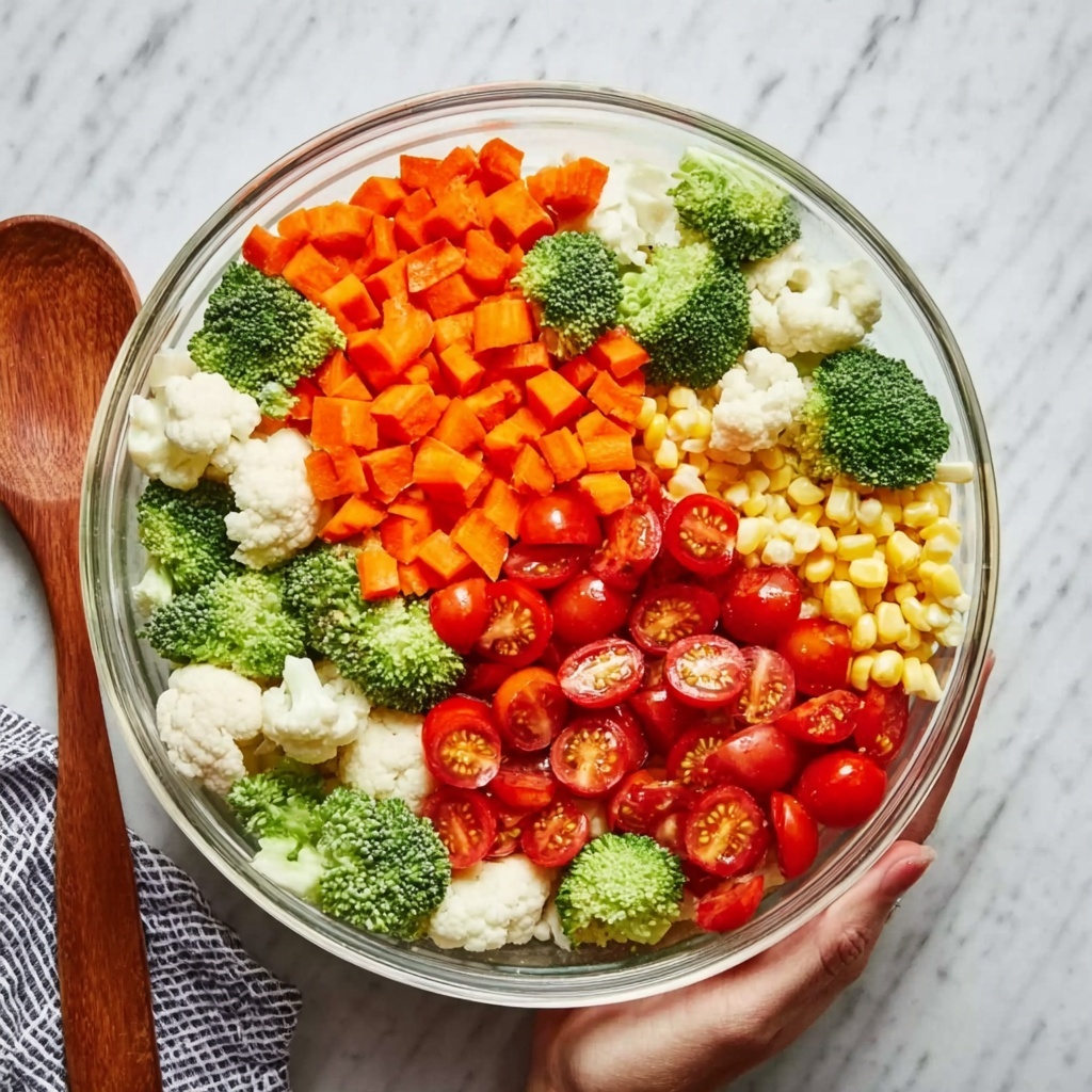 The Best Marinated Vegetable Salad Recipe - Recipe Image