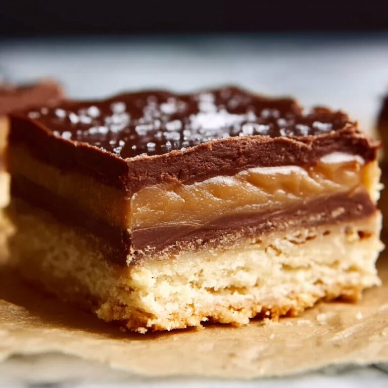 Nutella Stuffed Salted Caramel Blondies Recipe