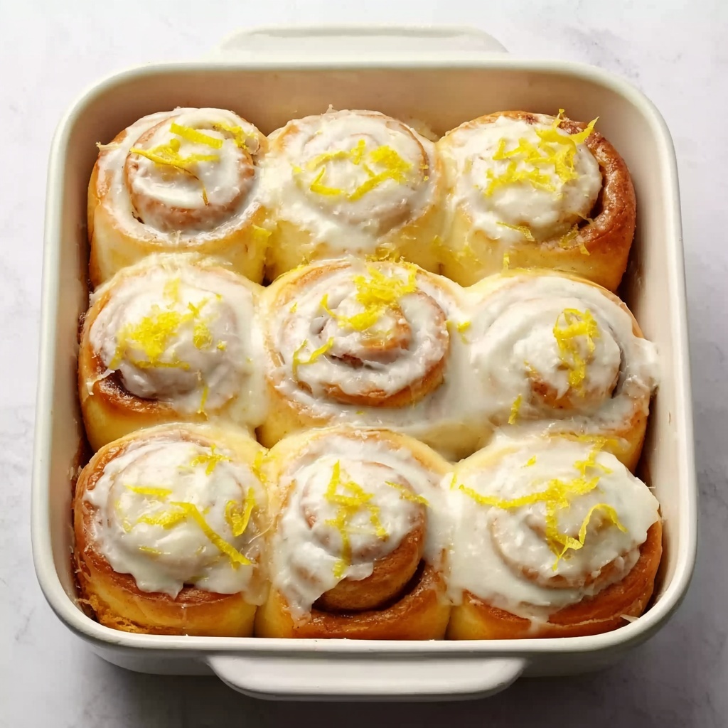 Lemon Sweet Rolls Recipe - Recipe Image