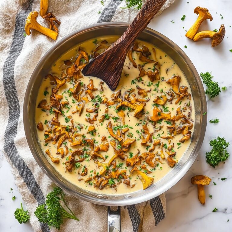 Creamy Chanterelle Sauce Recipe