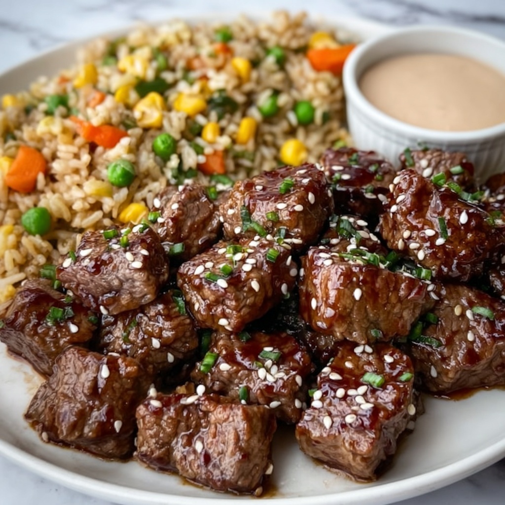 Easy Hibachi Steak with Fried Rice Recipe - Recipe Image