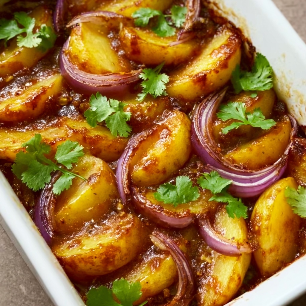 Roasted Peach BBQ Chicken Bake Recipe - Recipe Image