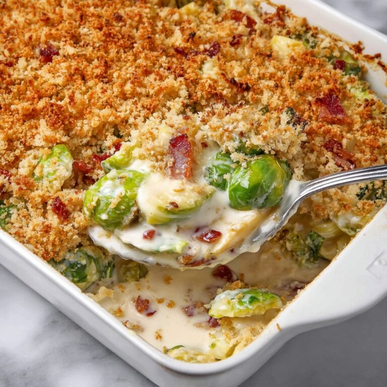Brussels Sprout Casserole Recipe