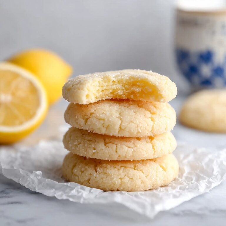 Soft Lemon Sugar Cookies Recipe