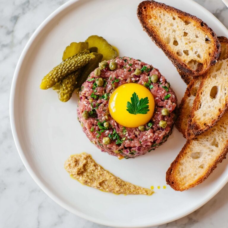 Classic Steak Tartare (Beef Tartare) Recipe