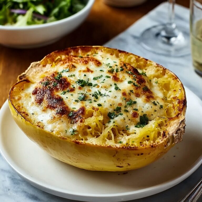 Spaghetti Squash Alfredo Recipe
