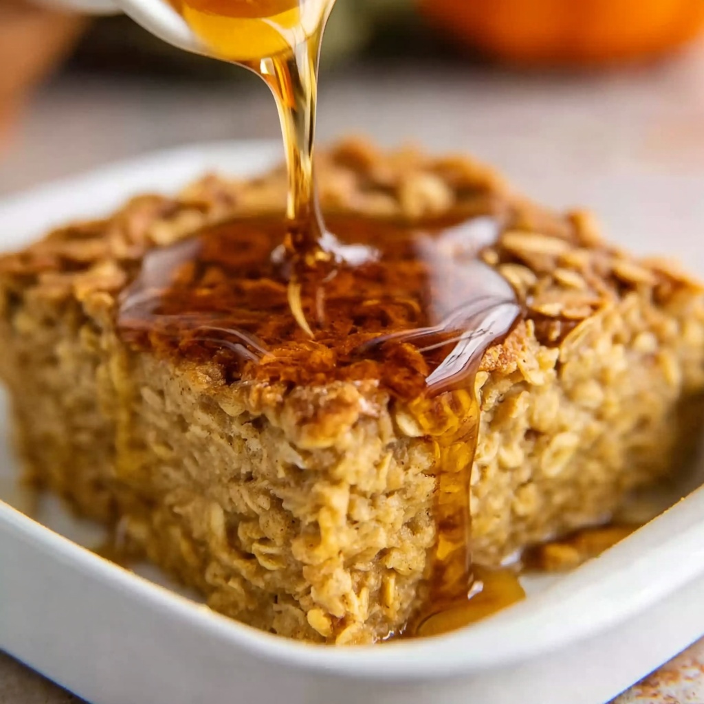 Pumpkin Baked Oatmeal Recipe - Recipe Image