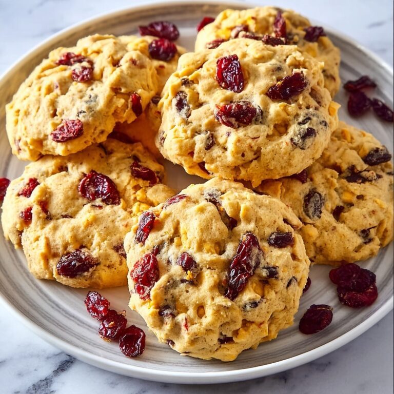 Cranberry Oatmeal Cookies Recipe