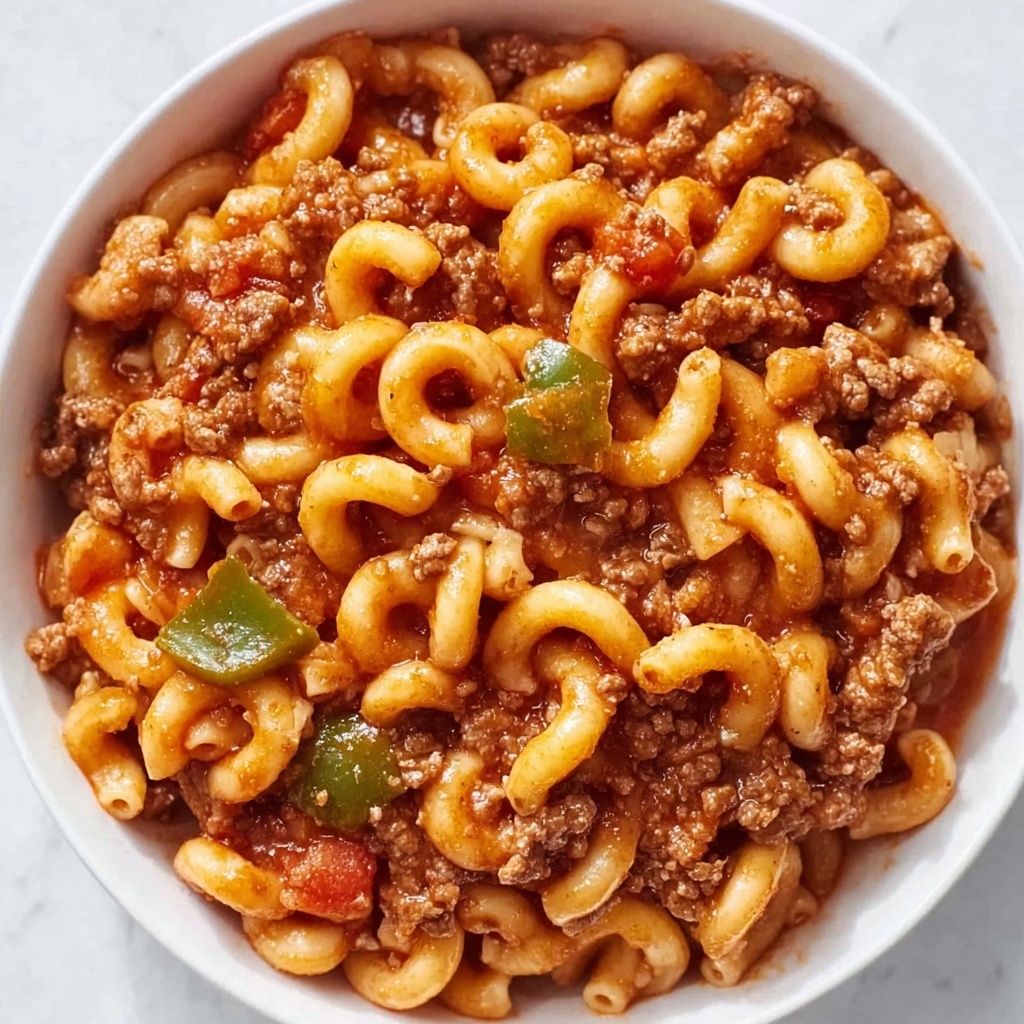 One-Pot Macaroni and Beef Recipe - Recipe Image