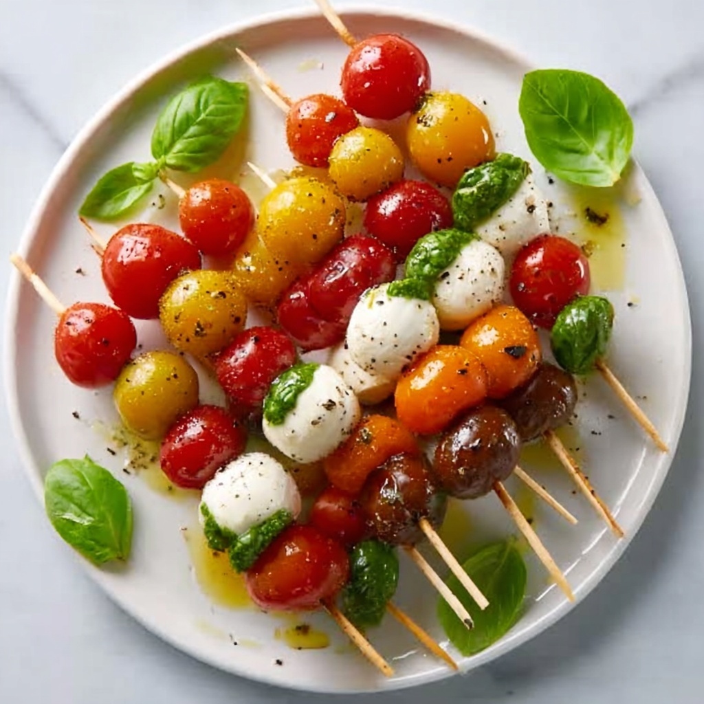 Caprese Skewers Recipe - Recipe Image