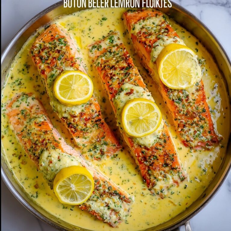 Baked Salmon with Lemon Butter Cream Sauce – Quick & Delicious Recipe