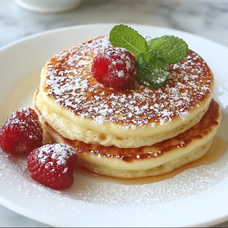 Fluffy Japanese Souffle Pancakes Recipe