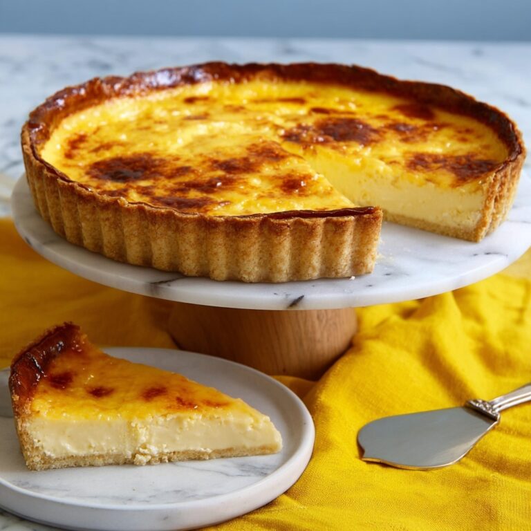 Vanilla Cardamom Vegan Custard Tart with Rhubarb (Optional) Recipe