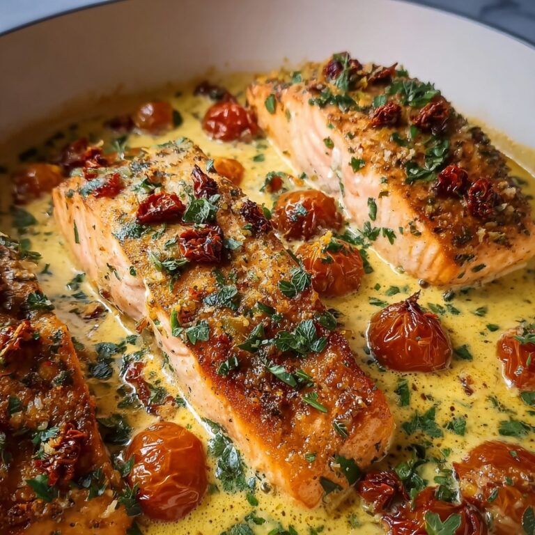 Creamy Tuscan Marry Me Salmon Recipe