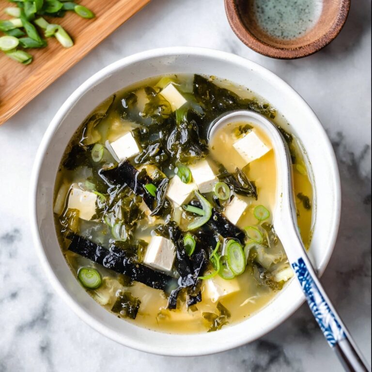 Homemade Miso Soup with Tofu Recipe