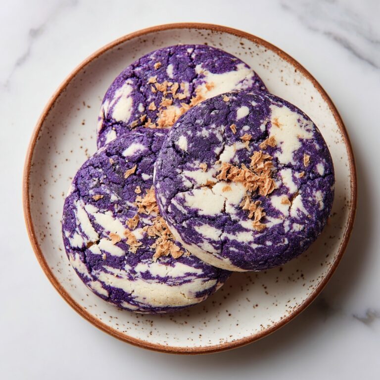 Ube Marshmallow Velvet Cookies Recipe
