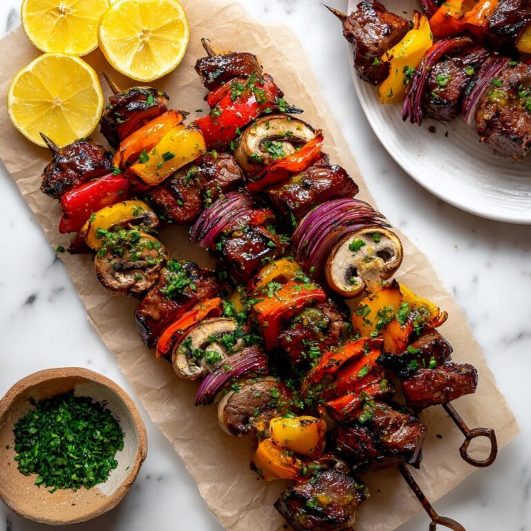 Best Ever Grilled Steak Kabobs Recipe