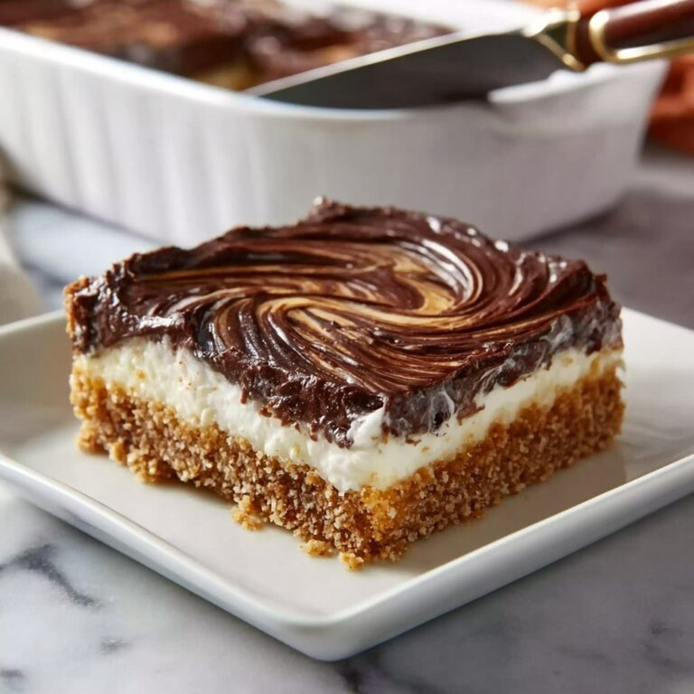 Eclair Cake with Chocolate Ganache Recipe