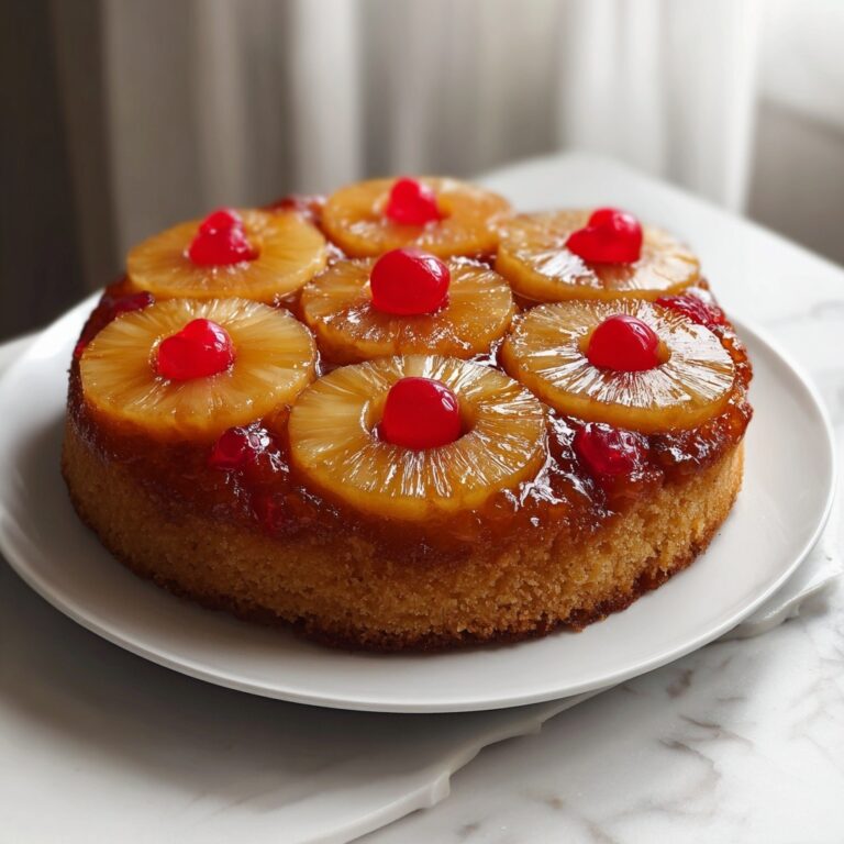 Pineapple Upside-Down Cake Recipe