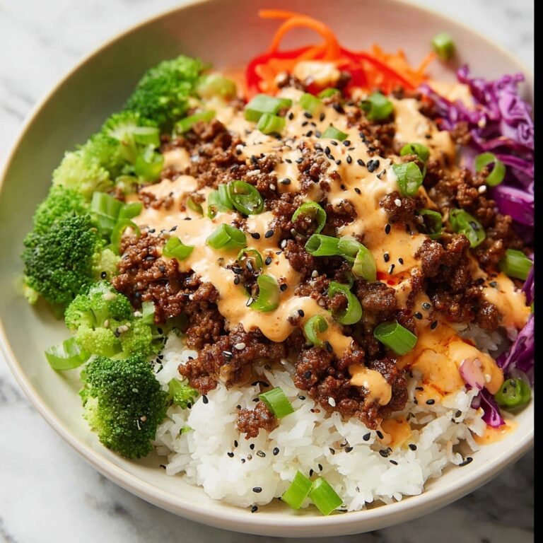 Bang Bang Ground Turkey Rice Bowls Recipe