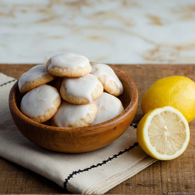 Lemon Meltaways Recipe