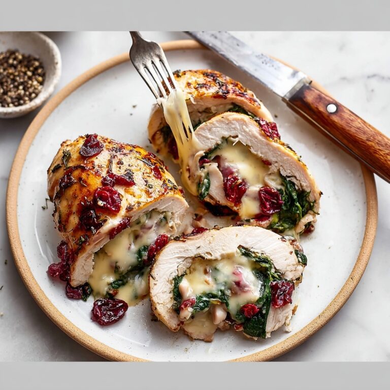 Cranberry Brie Stuffed Chicken Recipe