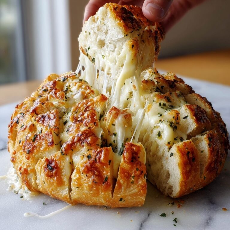 Cheesy Christmas Tree Bread Recipe