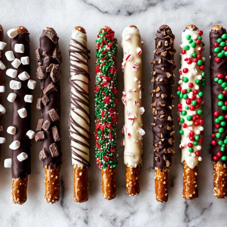 Chocolate Covered Pretzel Rods Recipe