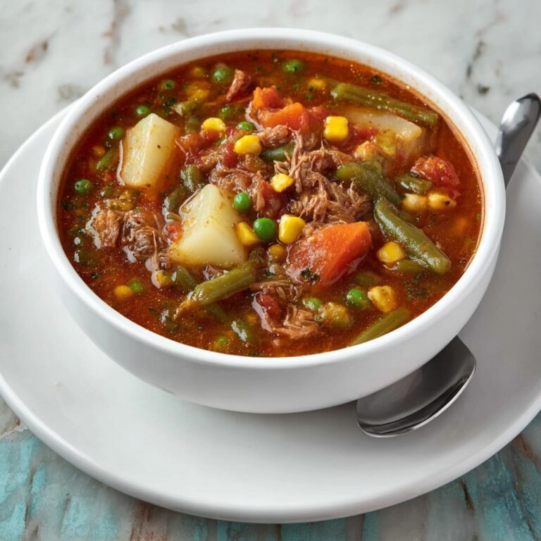 My Mom’s Old-Fashioned Vegetable Beef Soup Recipe
