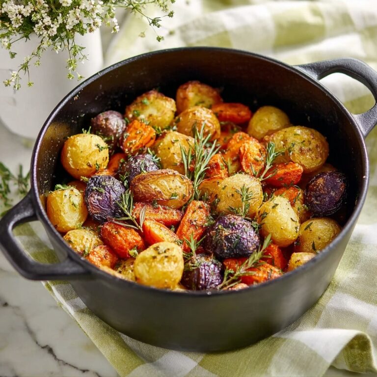Homemade Roasted Vegetables in Dutch Oven Recipe
