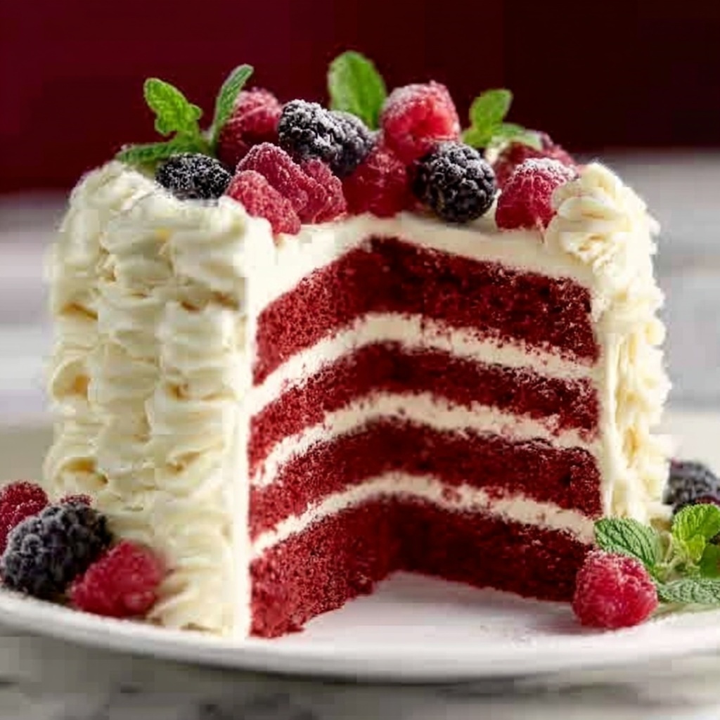 White Chocolate Raspberry Dream Cake Recipe - Recipe Image