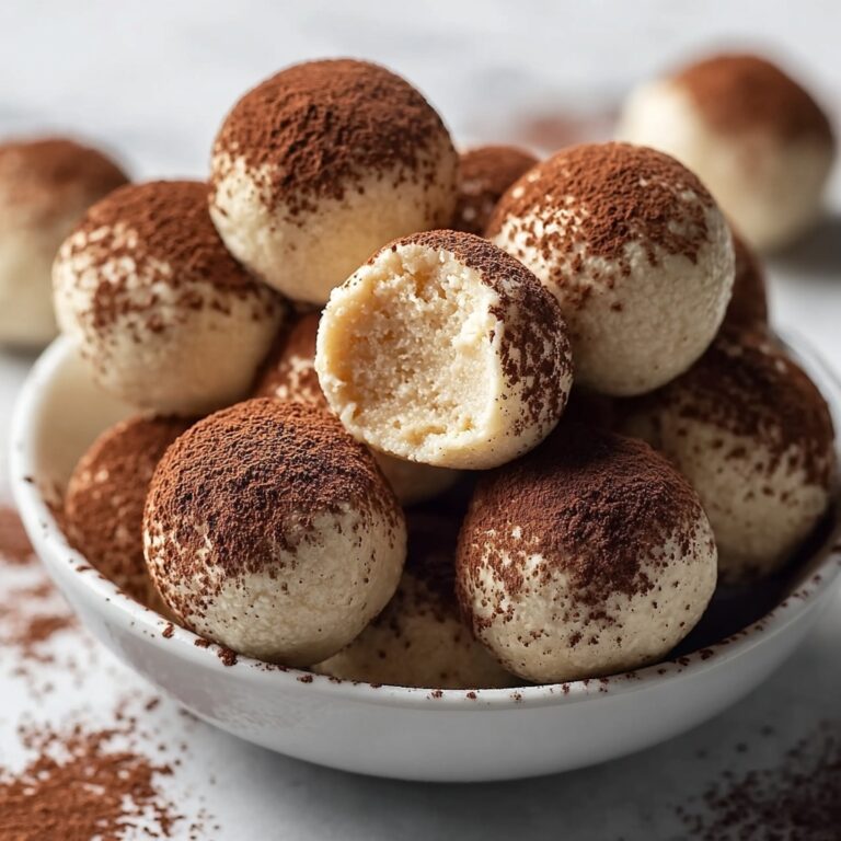Tiramisu Balls: Effortless No-Bake Delight in Just 10 Minutes Recipe