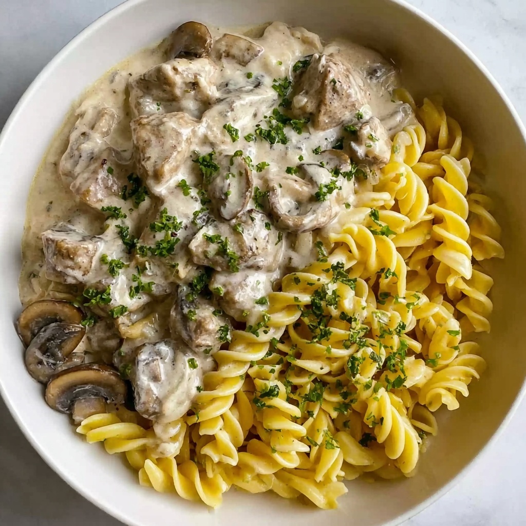 Simple Beef Stroganoff Recipe - Recipe Image